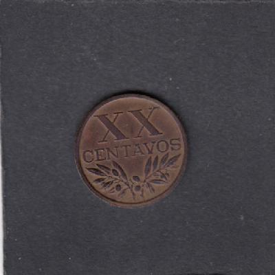 Beschrijving: 20 Centavos  